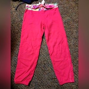 GIRLS PINK PANTS CUTE CUTE CUTE